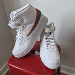 Mens Fila A High Lace UpTennis Shoes Size 13